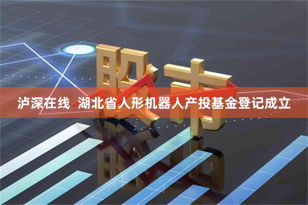 泸深在线  湖北省人形机器人产投基金登记成立