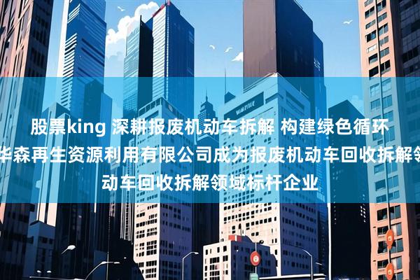 股票king 深耕报废机动车拆解 构建绿色循环新生态 青岛华森再生资源利用有限公司成为报废机动车回收拆解领域标杆企业