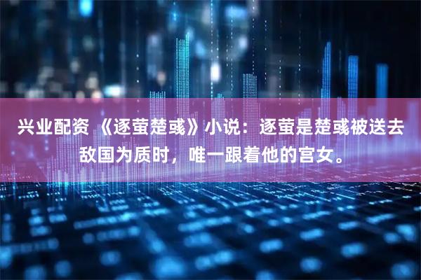 兴业配资 《逐萤楚彧》小说：逐萤是楚彧被送去敌国为质时，唯一跟着他的宫女。